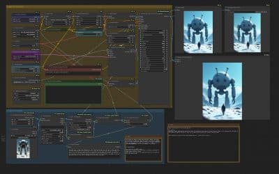 Flux Dev Image to Prompt Workflow with Upscaler