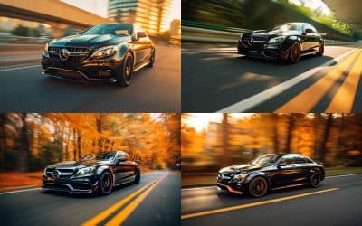 Panning Photo of a Car