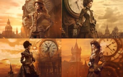 Lady in Fashion Steampunk