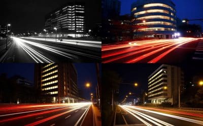 Light Trails on a Highway