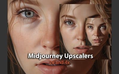 Midjourney Upscaler 2x and 4x