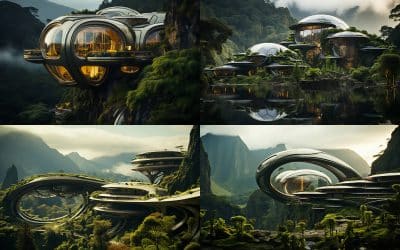 Organic Futuristic House